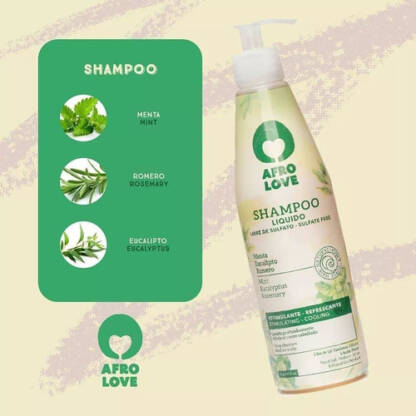 shampoo menta afro love