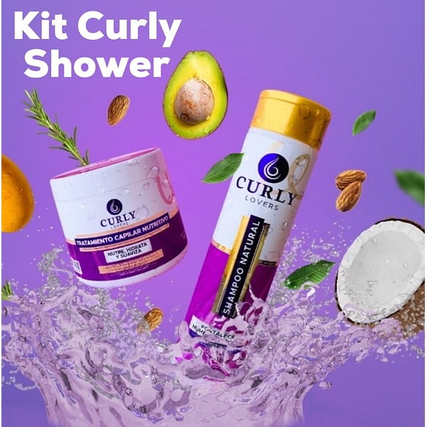 Kit curly shower Curly lovers - Dulce afro