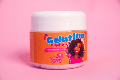 gelatina capilar dulce afro