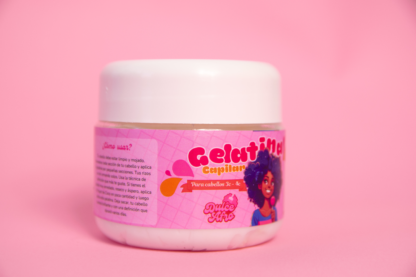 gelatina capilar dulce afro