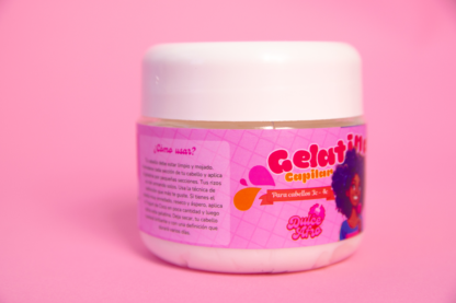 gelatina capilar dulce afro