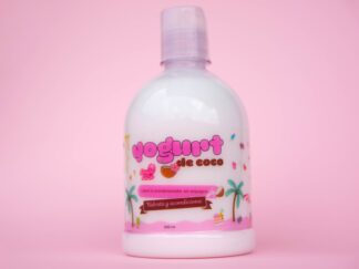 Yogurt de coco leave in acondicionador sin enjuague dulce afro hidratacion cabello afro cabello afro alisado cabello alisado cabello crespo cabello ondulado