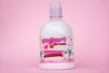 Yogurt de coco leave in acondicionador sin enjuague dulce afro hidratacion cabello afro cabello afro alisado cabello alisado cabello crespo cabello ondulado