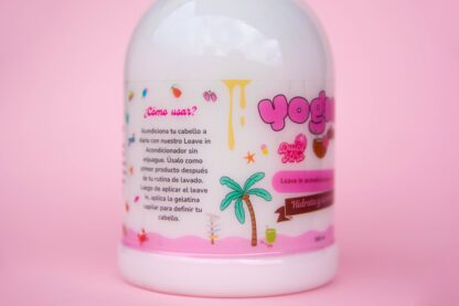 Yogurt de coco leave in acondicionador sin enjuague dulce afro hidratacion cabello afro cabello afro alisado cabello alisado cabello crespo cabello ondulado