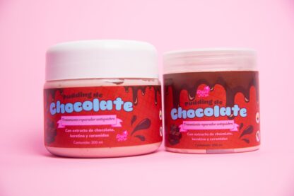 pudding de chocolate tratamiento reparador dulce afro