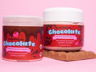 pudding de chocolate tratamiento reparador dulce afro